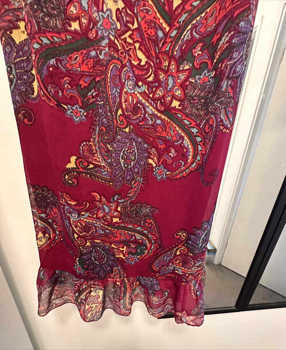 Fire Los Angeles Paisley Dress - Size M - photo 2