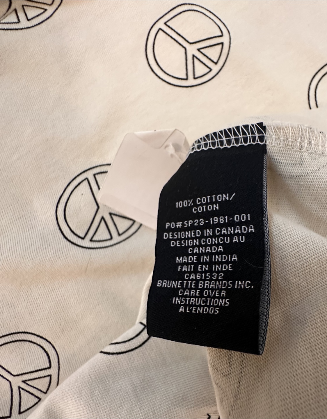 Peace Sign T-Shirt - photo 2