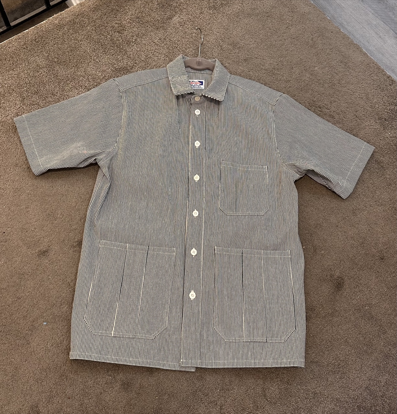 Rosa Rugosa Striped Work Shirt - photo 2