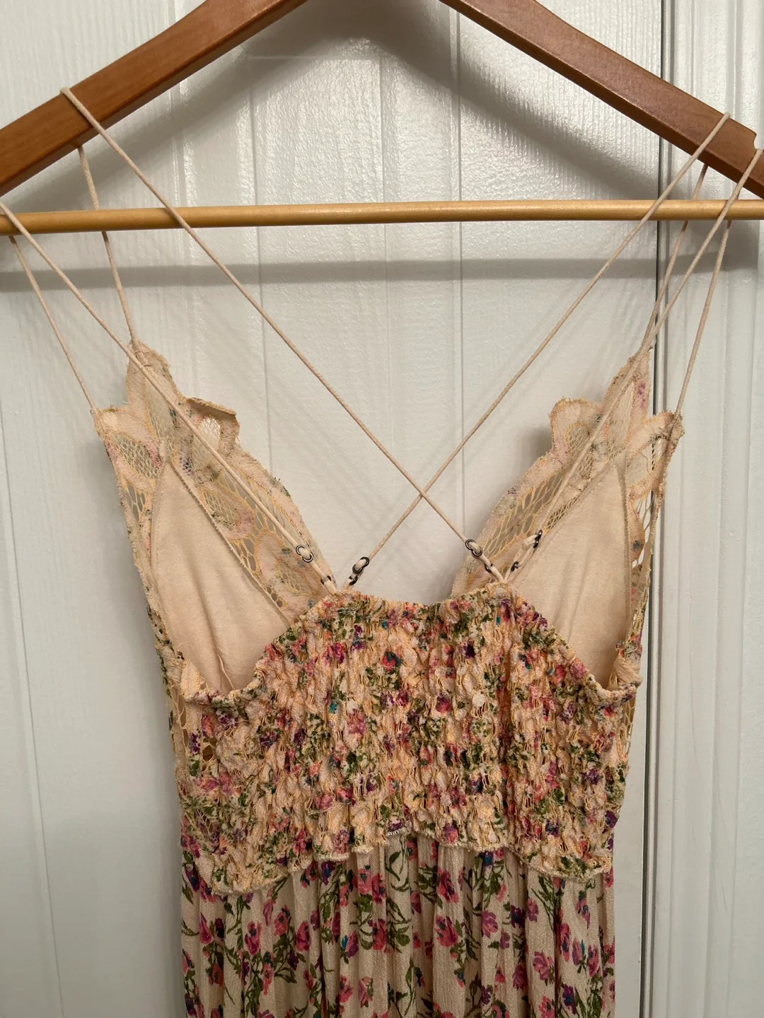 Free People Floral Mini Dress - Size XS image indicator(3)