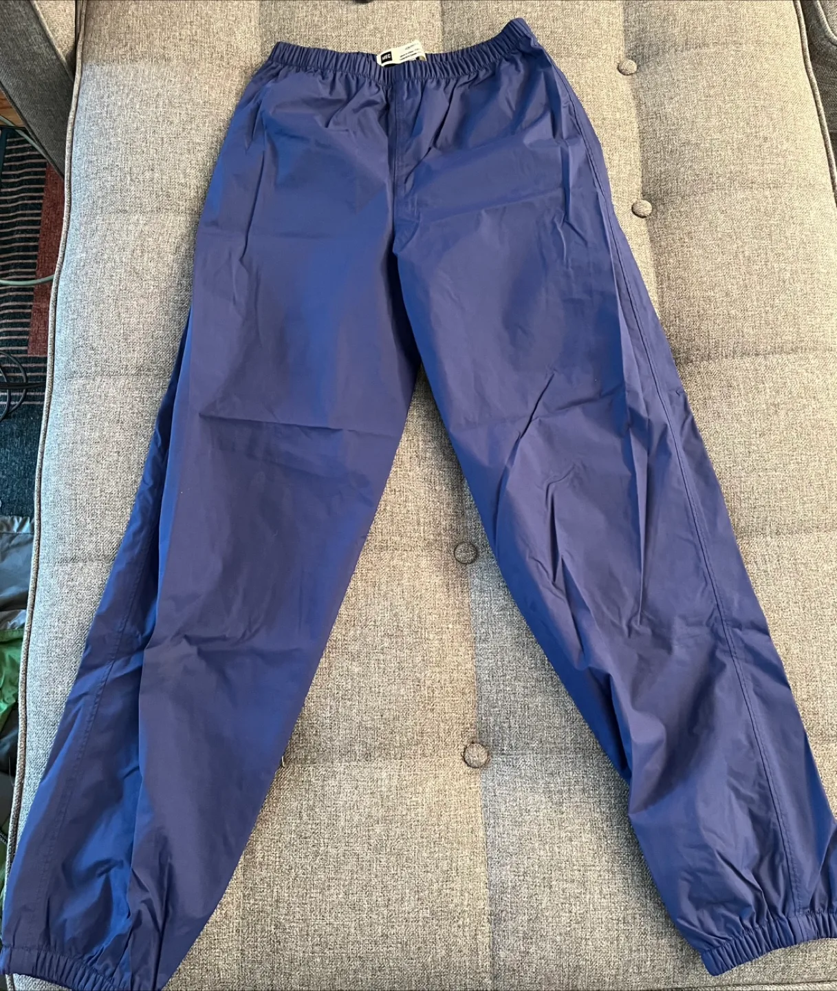 MEC Youth Size 14 Blue Rain Pants thumbnail