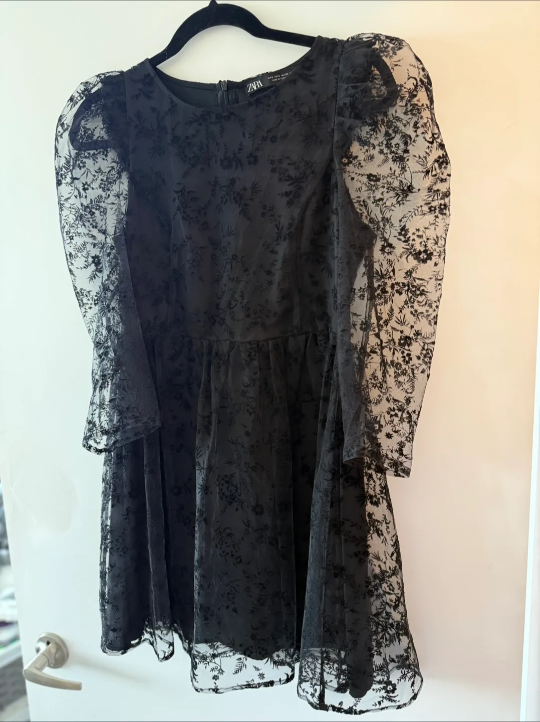 ZARA Black Dress – Size S (Brand New, No Tags) image indicator(4)