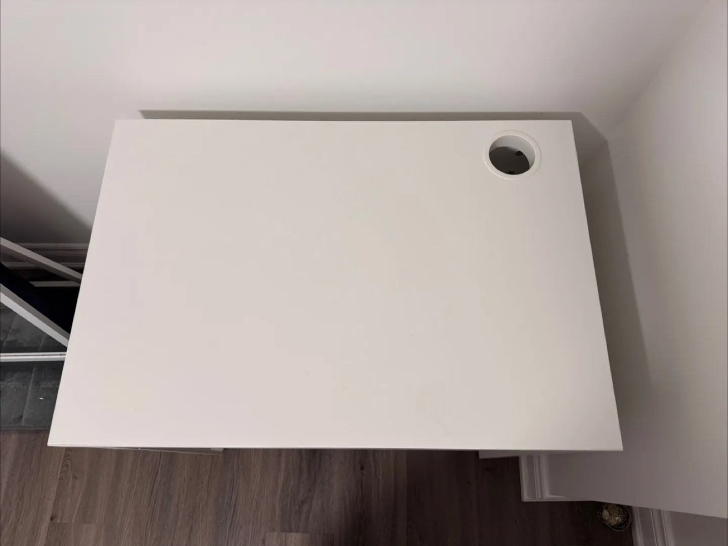 Ikea Micke White Desk with Drawer image indicator(3)