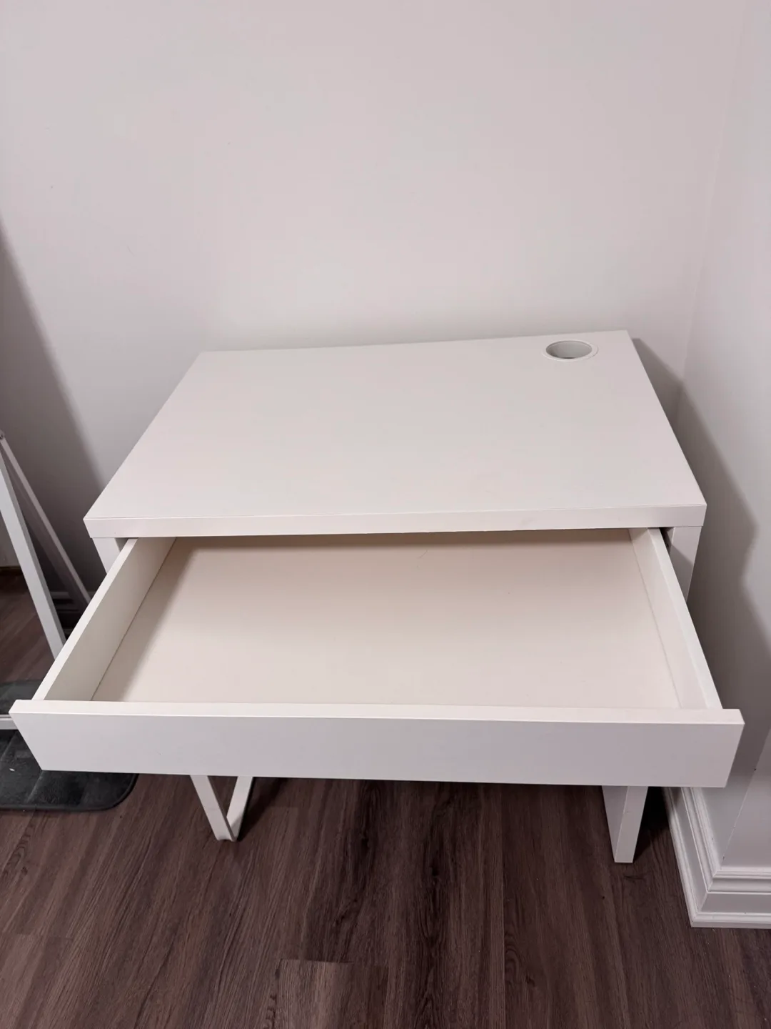 Ikea Micke White Desk with Drawer image indicator(2)