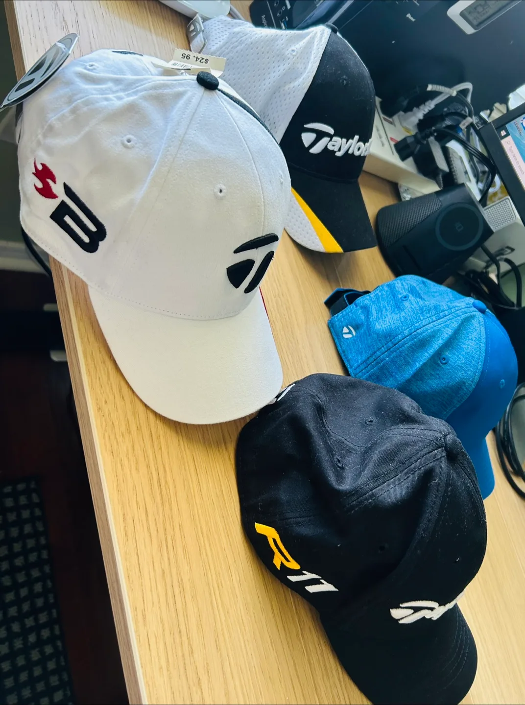 New TaylorMade Golf Caps (4) from Personal Collection image indicator(3)