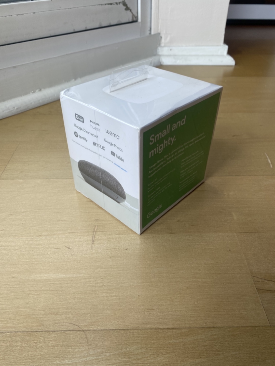 Google Home Mini Charcoal - New in Box - photo 2