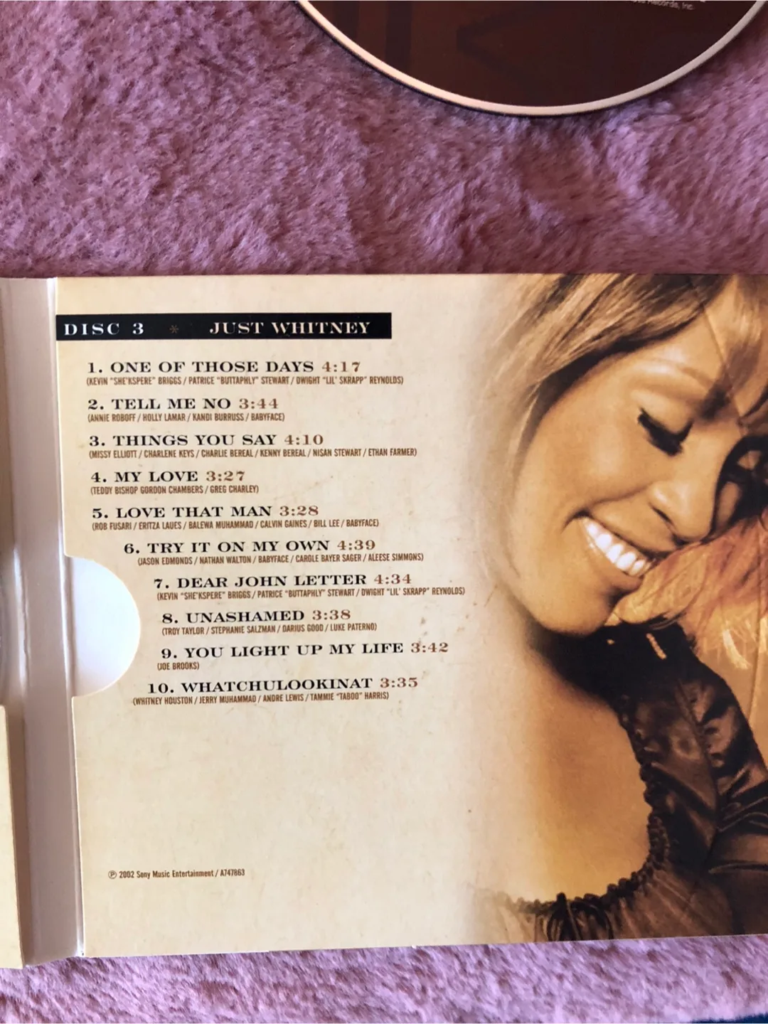 Whitney Houston - Just Whitney CD - #freecycle thumbnail
