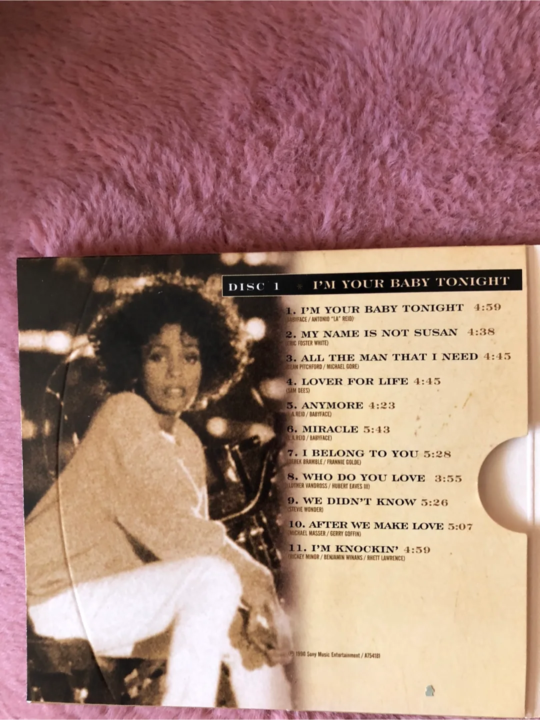 Whitney Houston - I'm Your Baby Tonight CD - #freecycle image indicator(3)