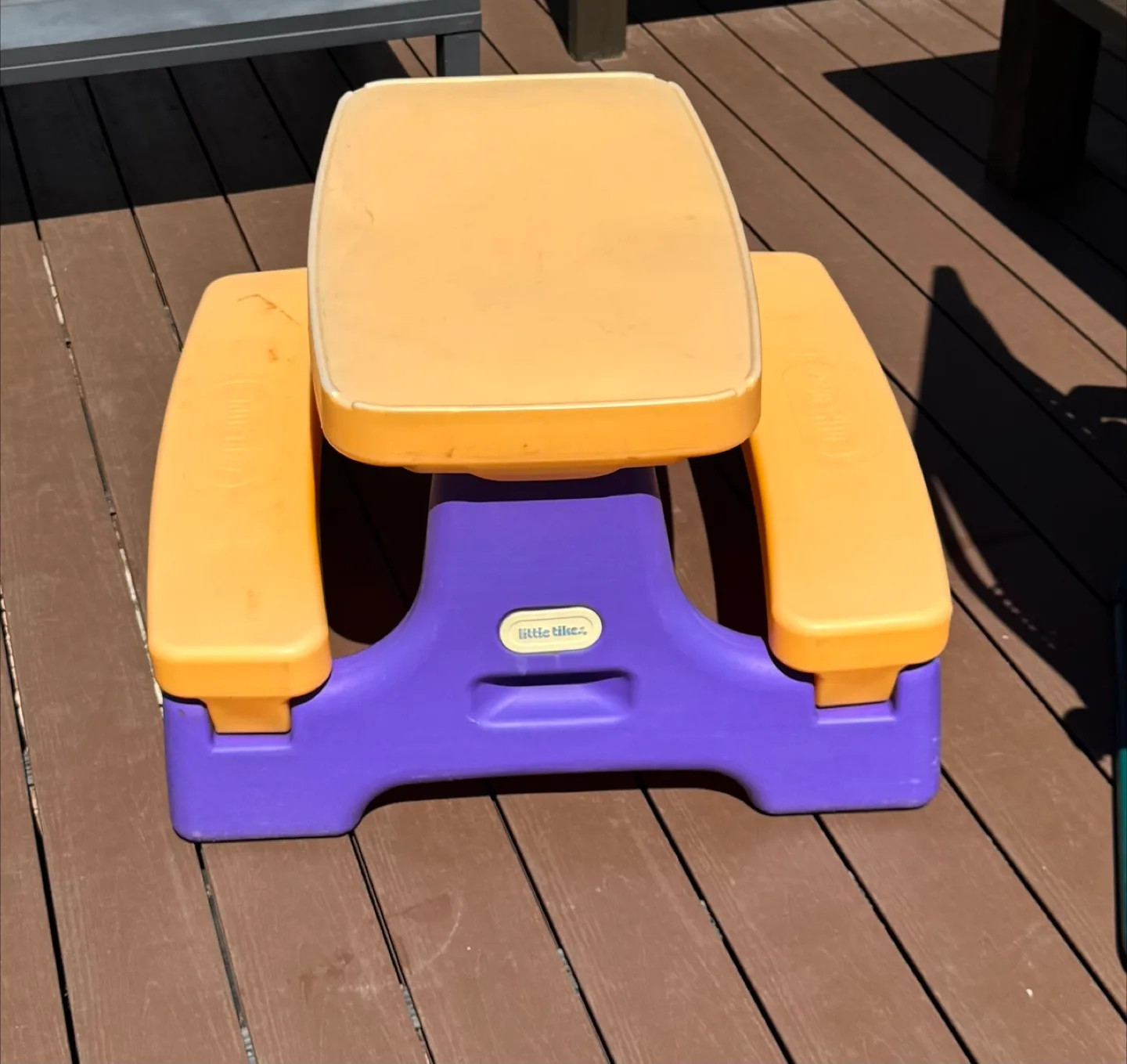 Little Tikes Picnic Table - Kids Outdoor Table thumbnail