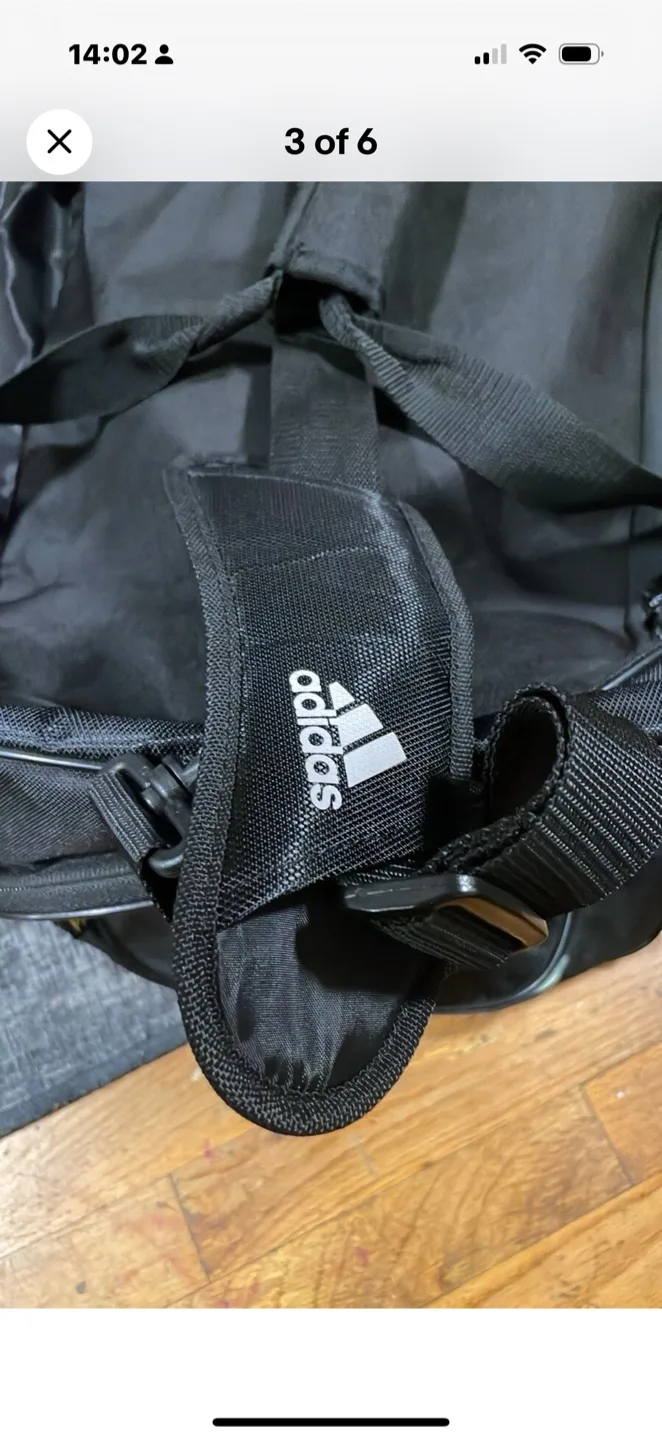 Adidas Team Carry XL Duffel Bag - Black image indicator(5)