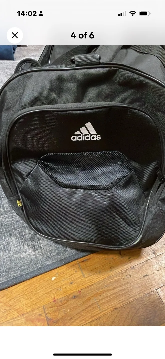 Adidas Team Carry XL Duffel Bag - Black image indicator(4)