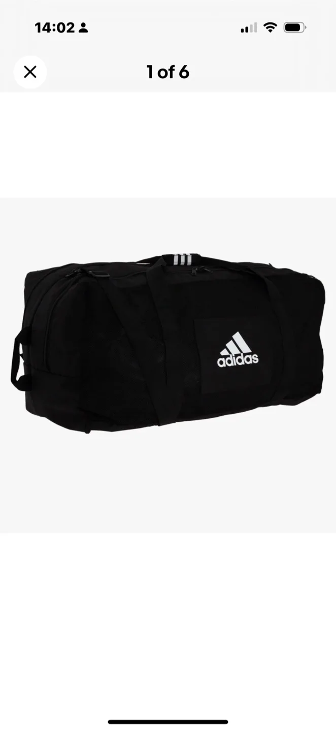 Adidas Team Carry XL Duffel Bag - Black image indicator(7)