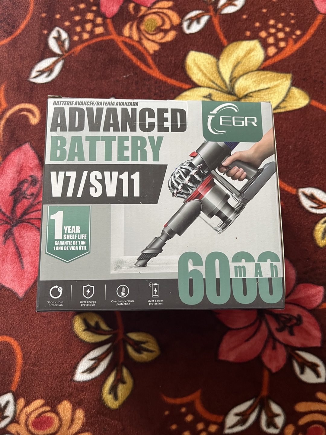 EGR Advanced Battery V7/SV11 6000mAh