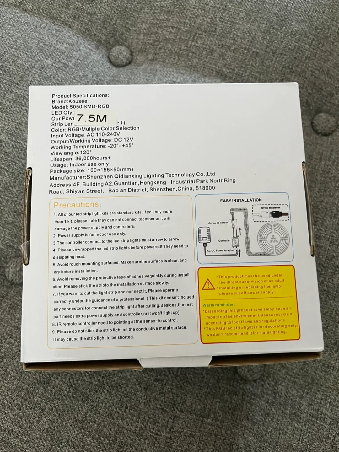 Kousee LED Strip Light - 7.5M - New in Box image indicator(2)