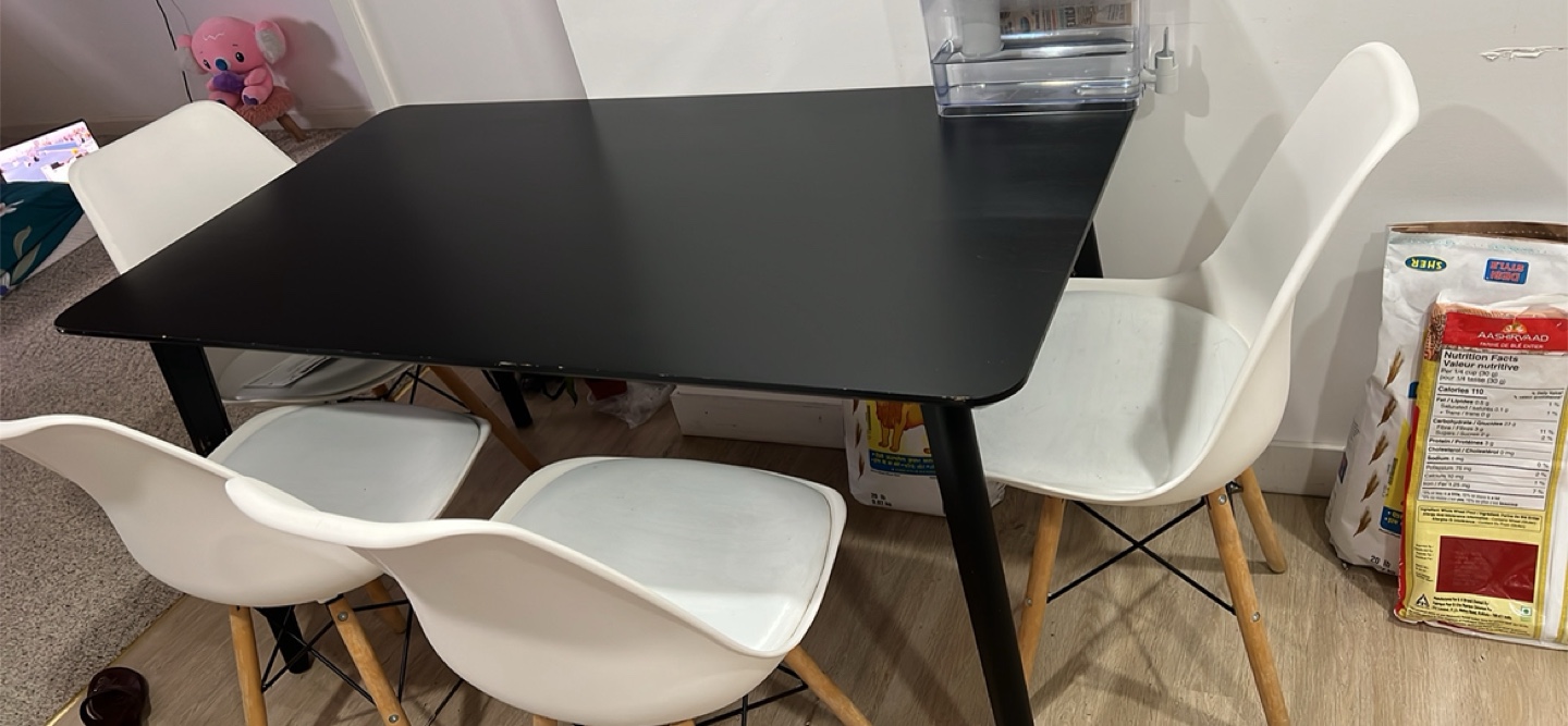 White Dining Chairs - Set of 4