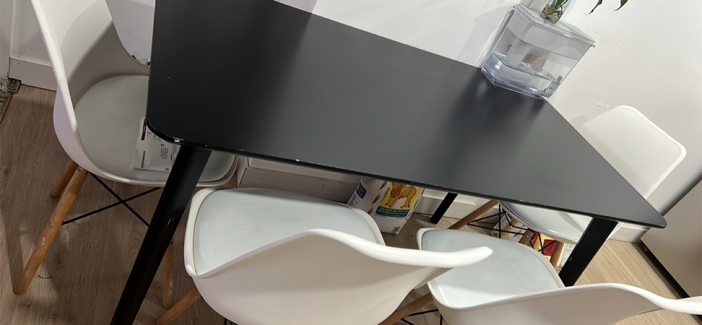 White Dining Chairs - Set of 4 - photo 3