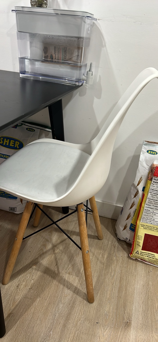 White Dining Chairs - Set of 4 - photo 2