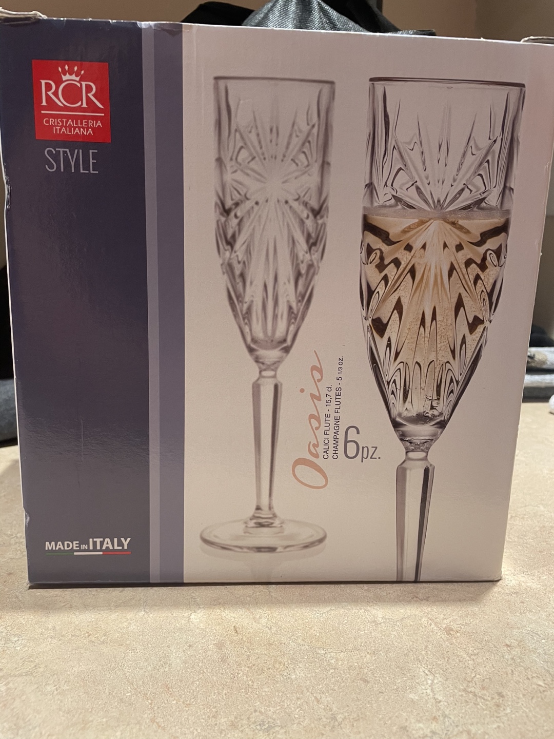 Champagne flutes
