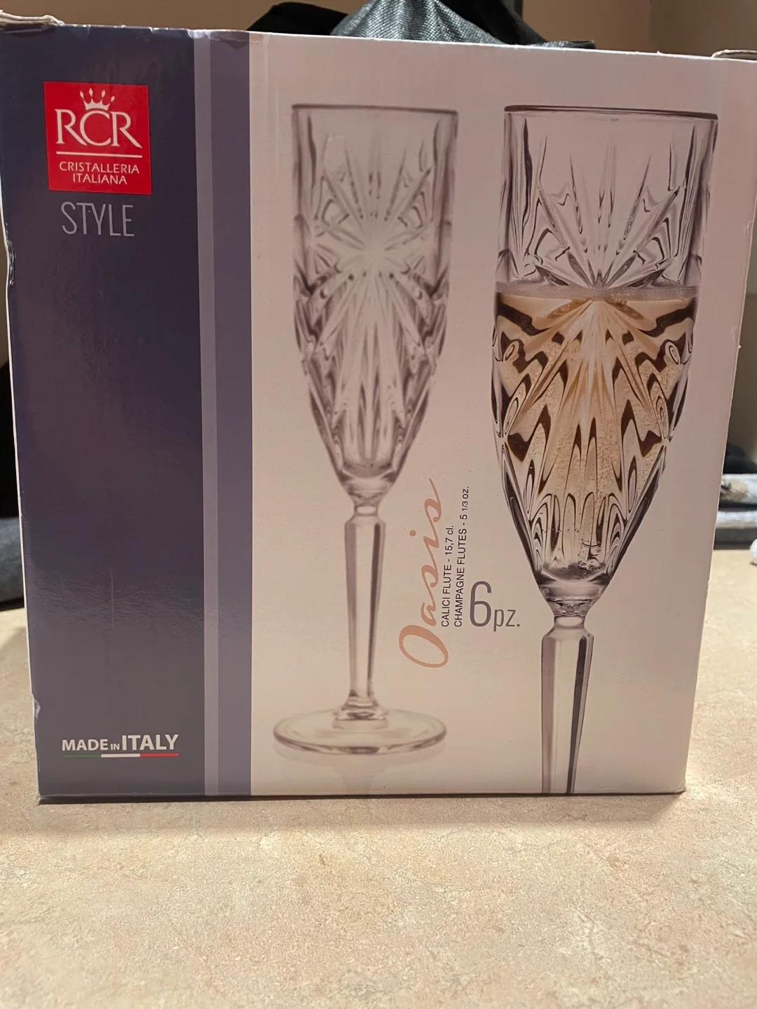 Champagne flutes