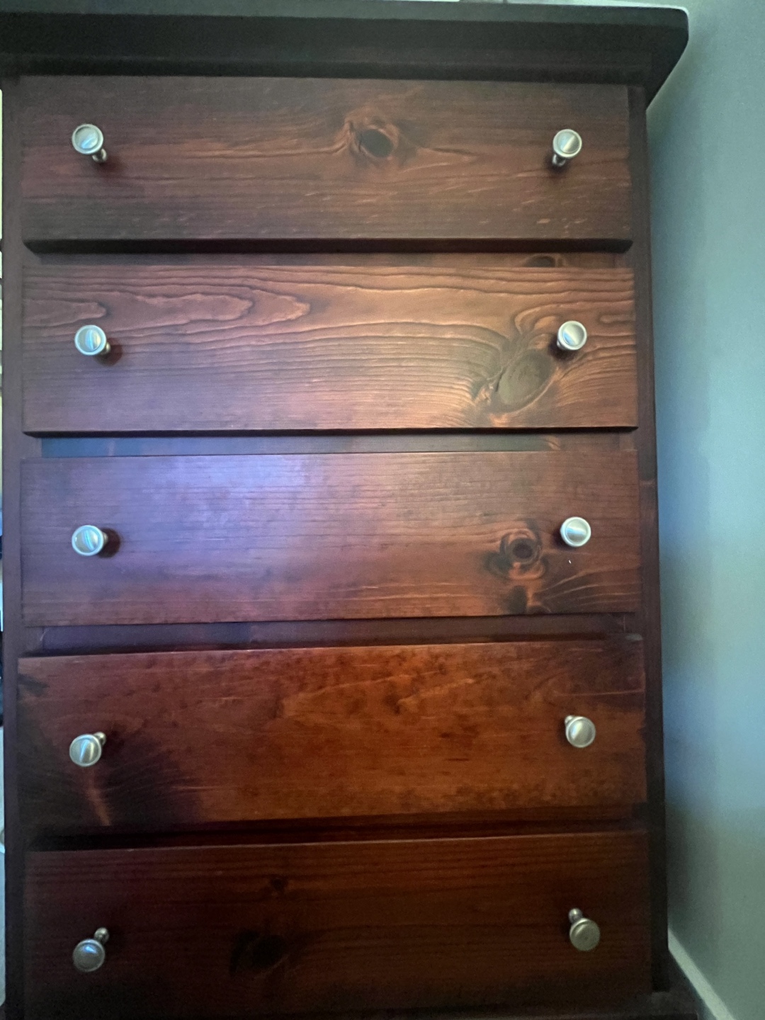 Wood 6-Drawer Dresser