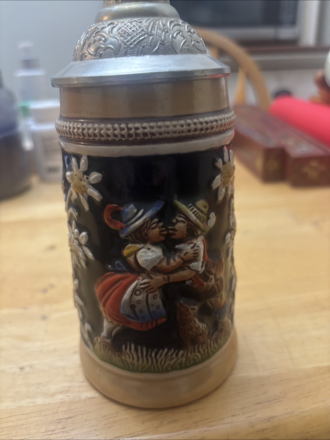 Vintage Beer Stein by King