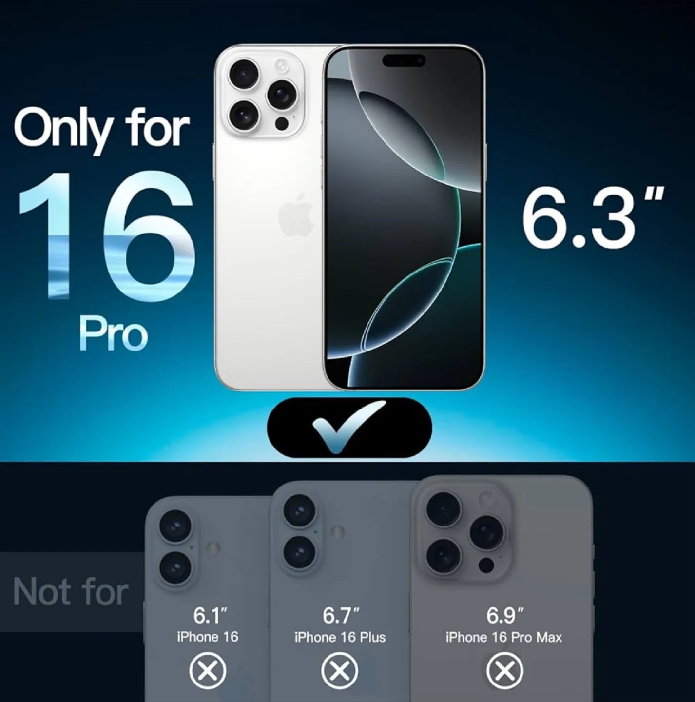 iPhone 16 Pro Screen Protector image indicator(3)