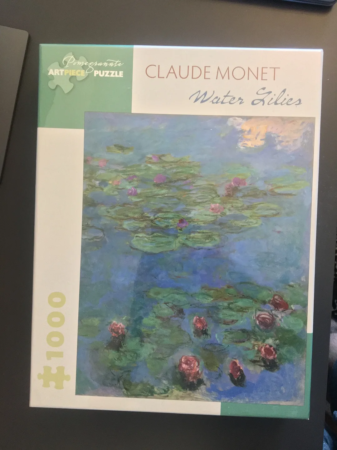 Monet Water Lilies 1000 Piece Puzzle thumbnail