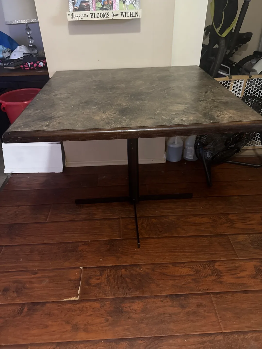 Square Table - Brown thumbnail