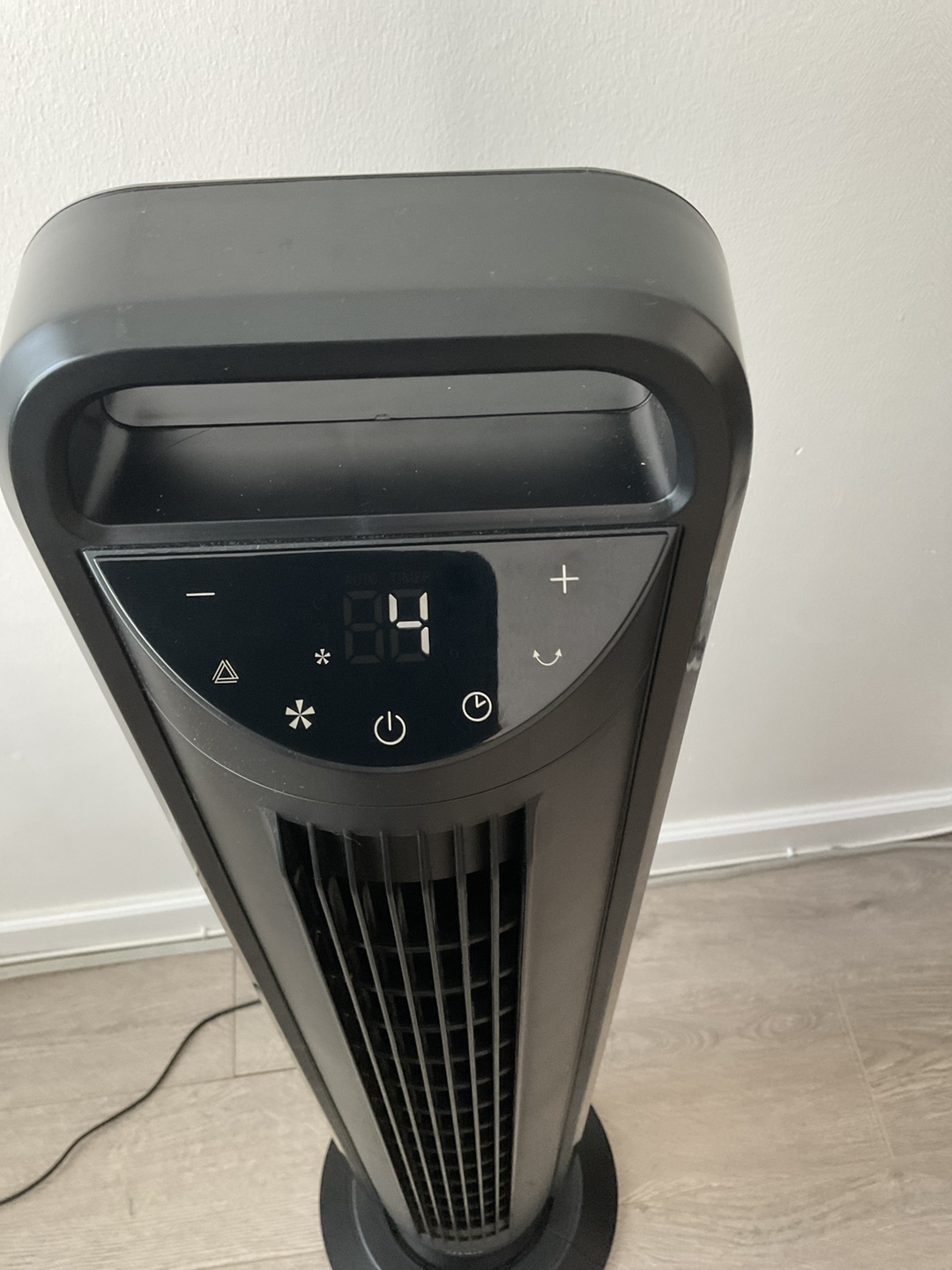 Seville Classics Tower Fan - Black