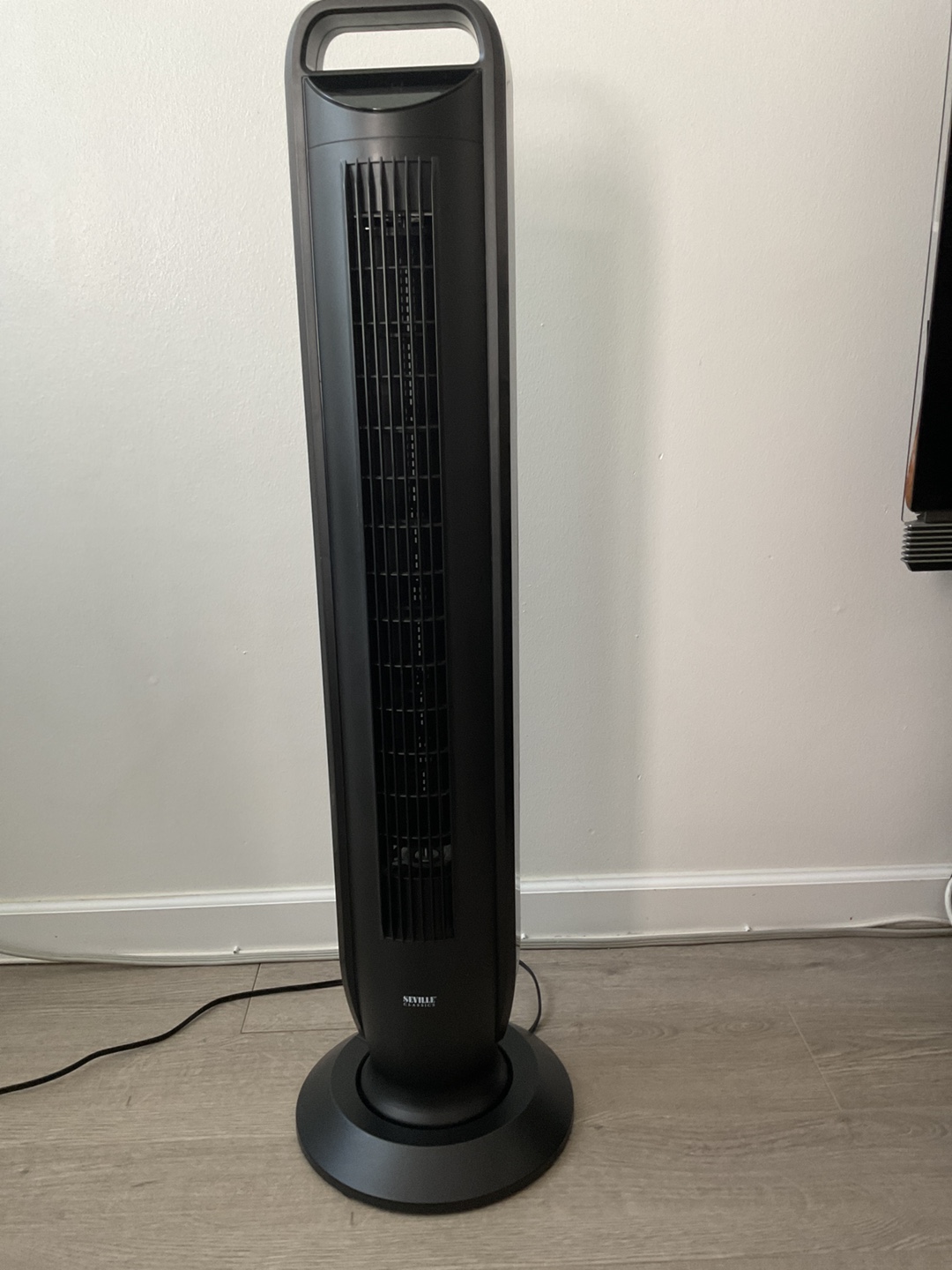 Seville Classics Tower Fan - Black - photo 3