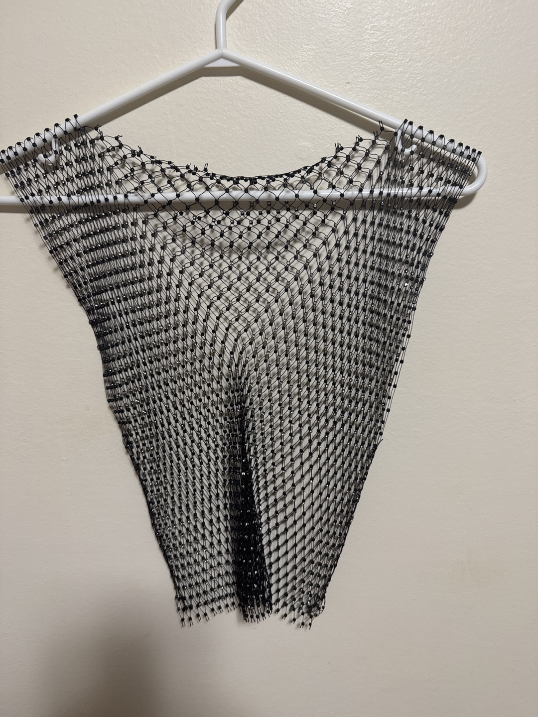 Black Fishnet Top