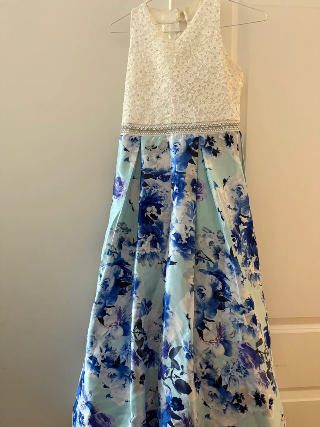 Size 14Y grad dress worn once thumbnail