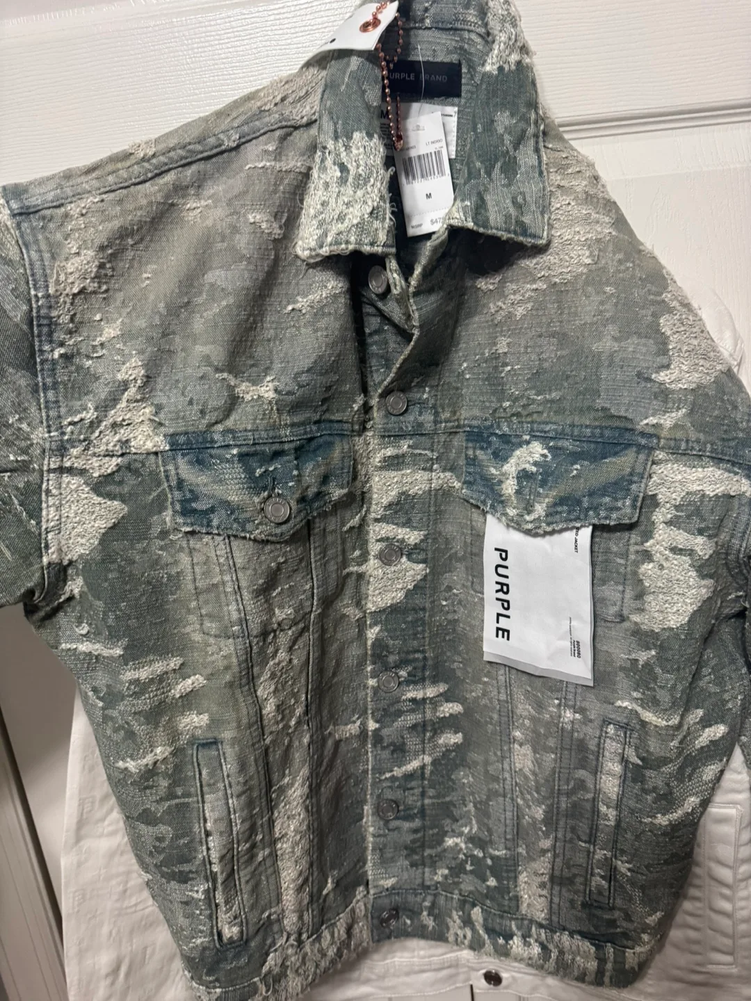 Purple Brand Denim Jacket Size L thumbnail
