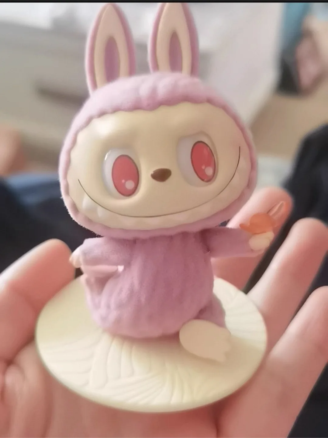 New With Box Labubu Confident Yoga Series - Pink image indicator(3)