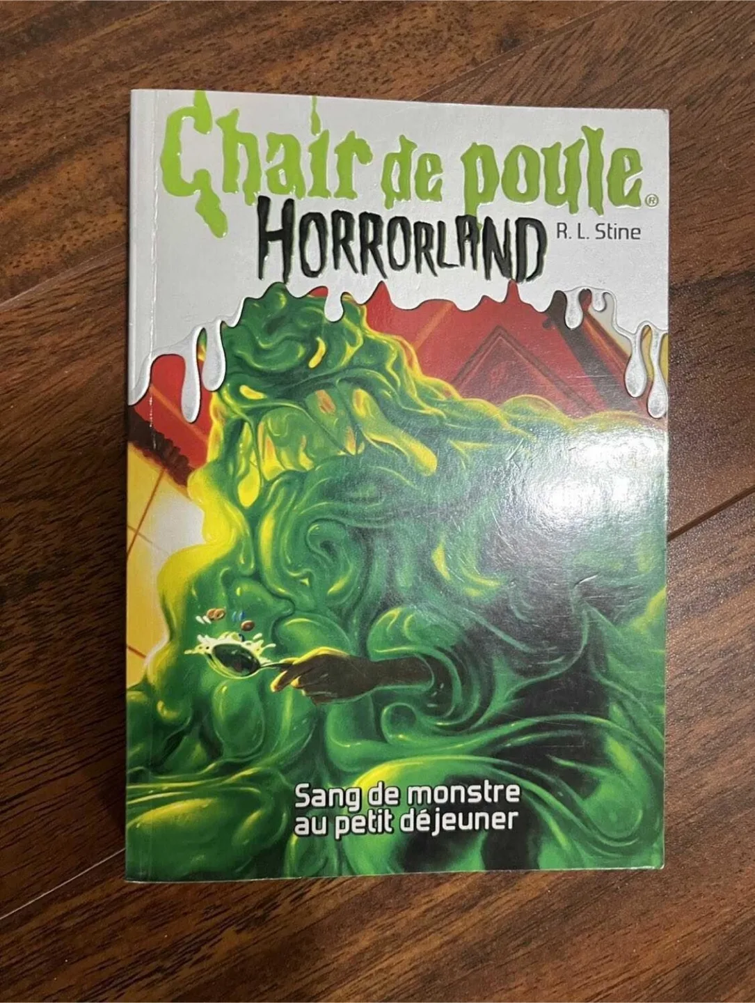 French Goosebumps Book #3 - Monster Blood for Breakfast! thumbnail