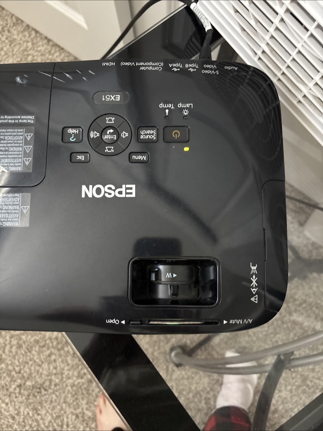 Epson projectorCeiling Mount - photo 4