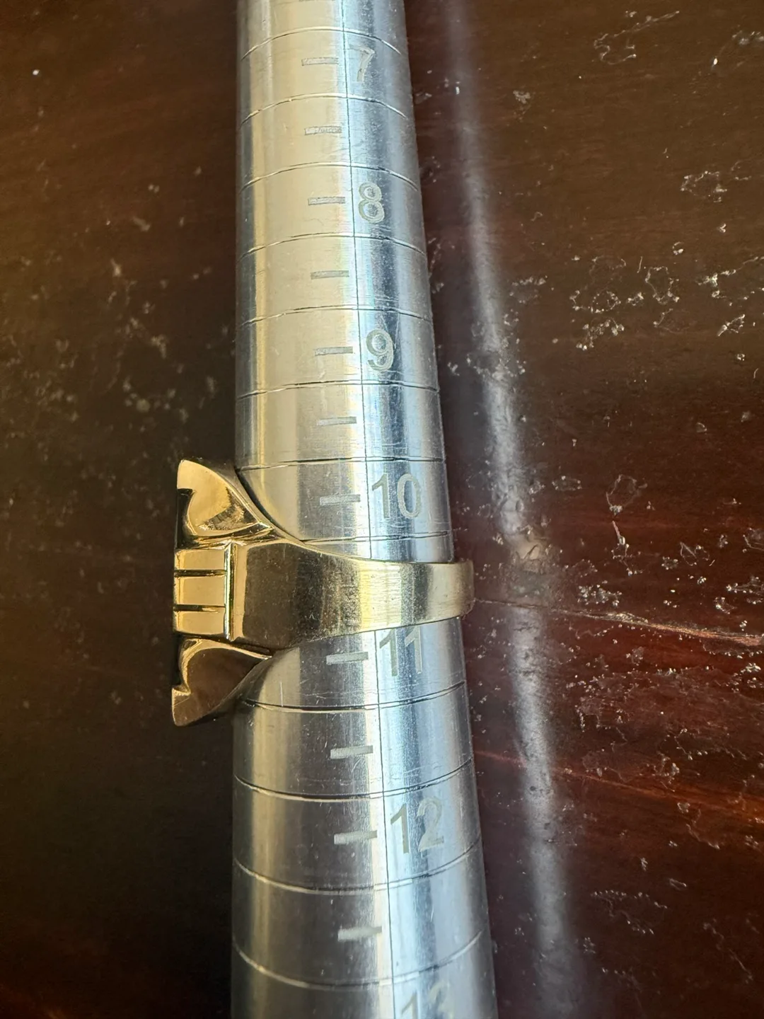 Vintage Onyx & Diamond Ring Size 10.5 image indicator(6)