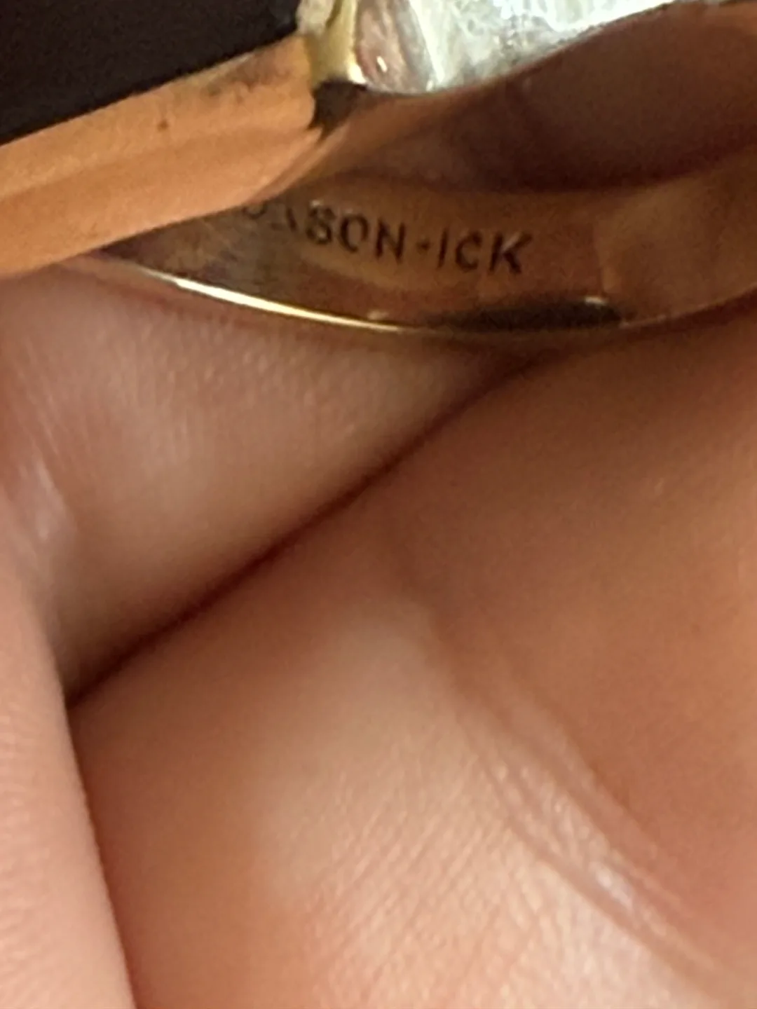 Vintage Onyx & Diamond Ring Size 10.5 image indicator(10)