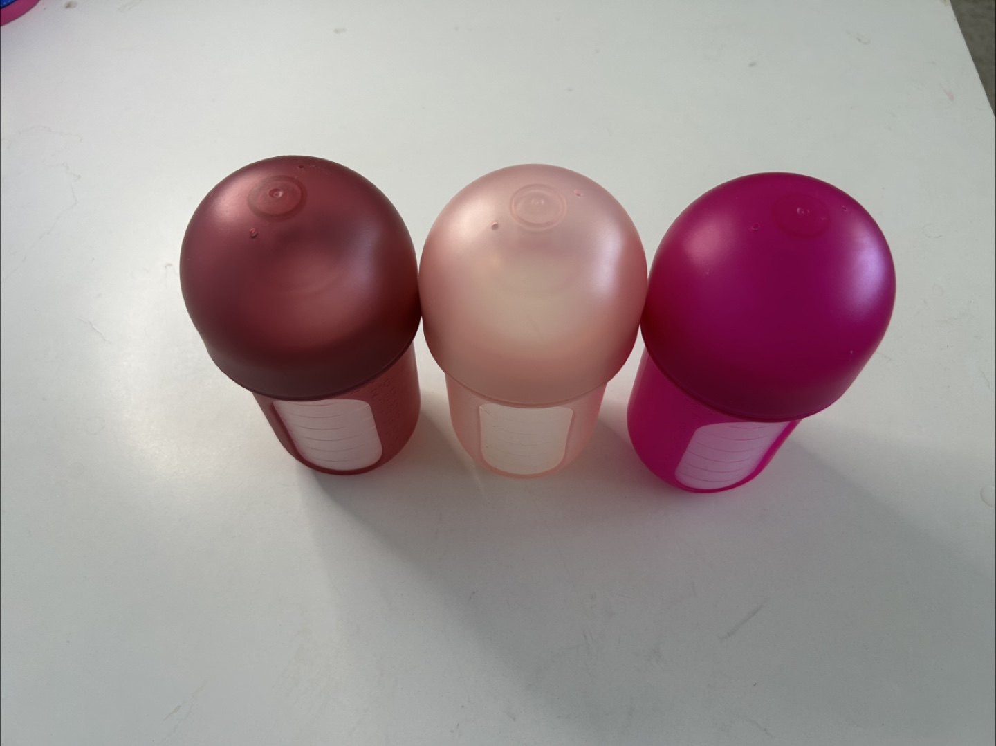 Boon Nursh Reusable Silicone Baby Bottles, 3-pack - photo 5