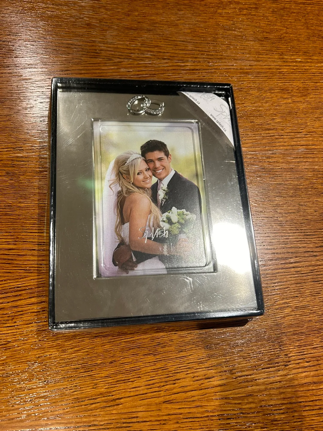 Splash Wedding Picture Frame - New in Box! thumbnail