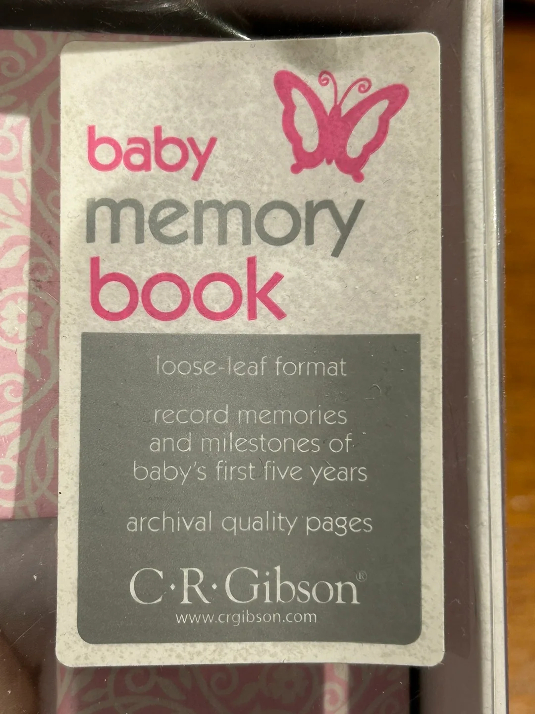 C.R. Gibson Baby Memory Book - New in Box! image indicator(2)