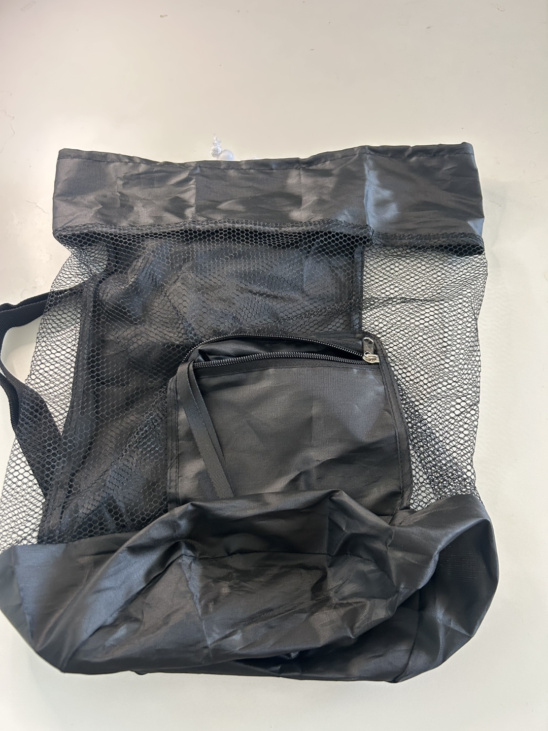 Black Mesh Ball Bag - photo 4