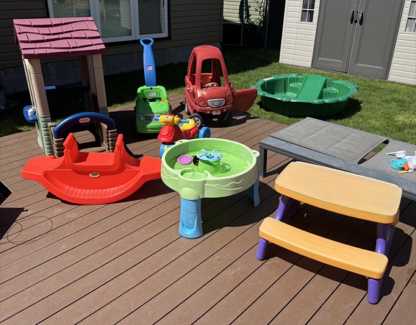 Kids Ride-On Toys - Little Tikes Car & VTech Ride