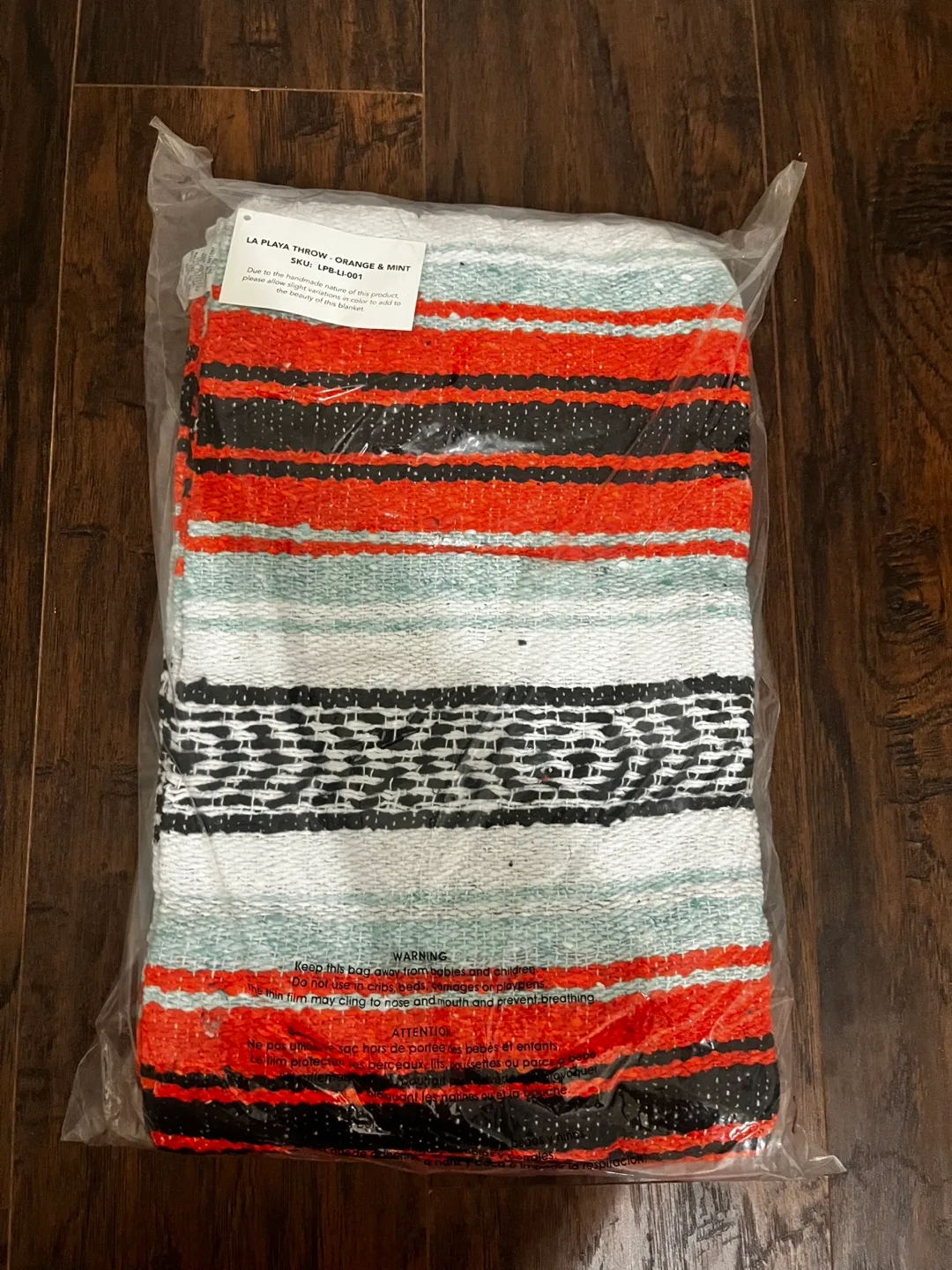 Mexican Blanket mint-orange image indicator(5)