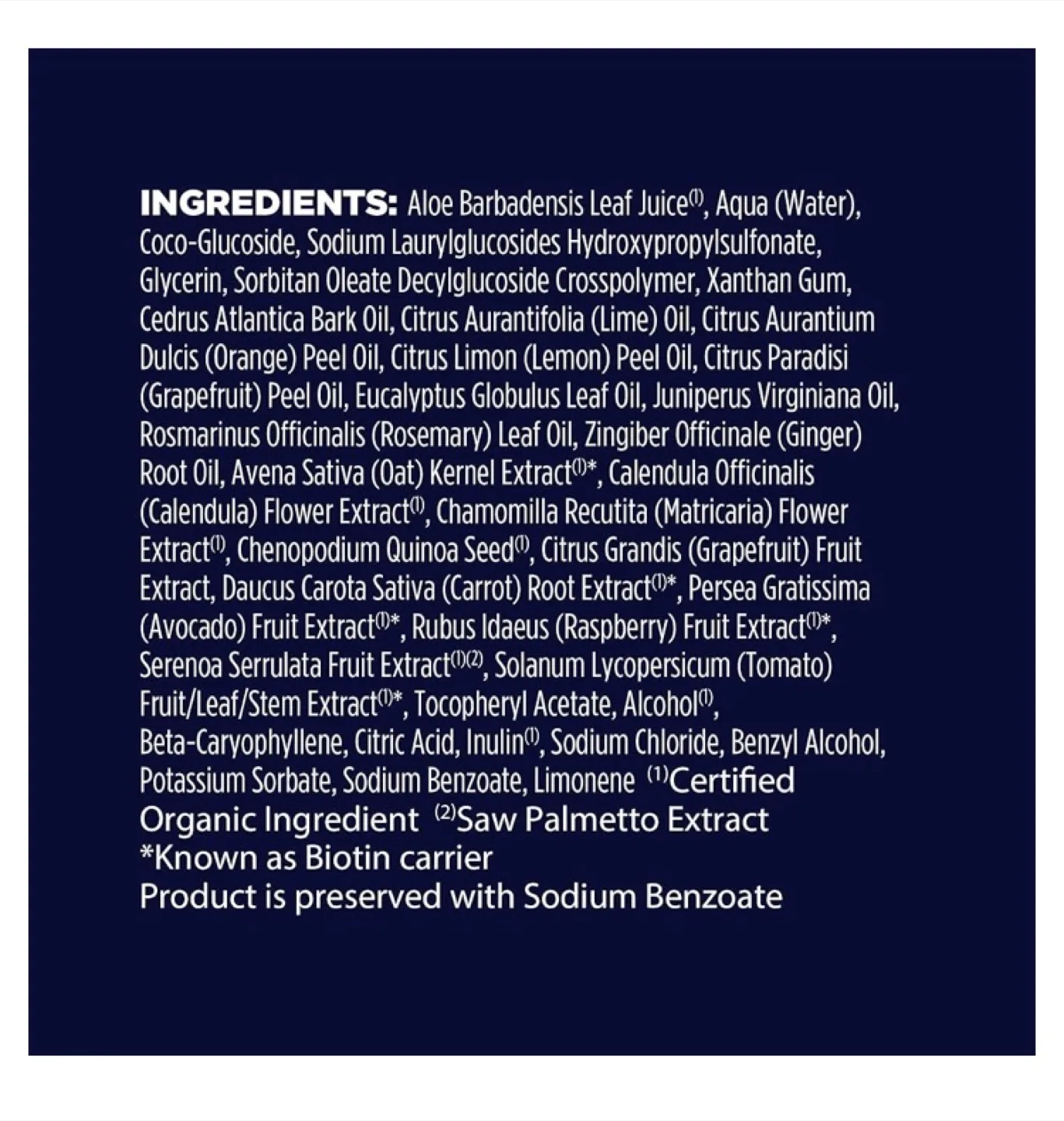 Avalon Organics Biotin B-Complex Thickening Shampoo image indicator(7)