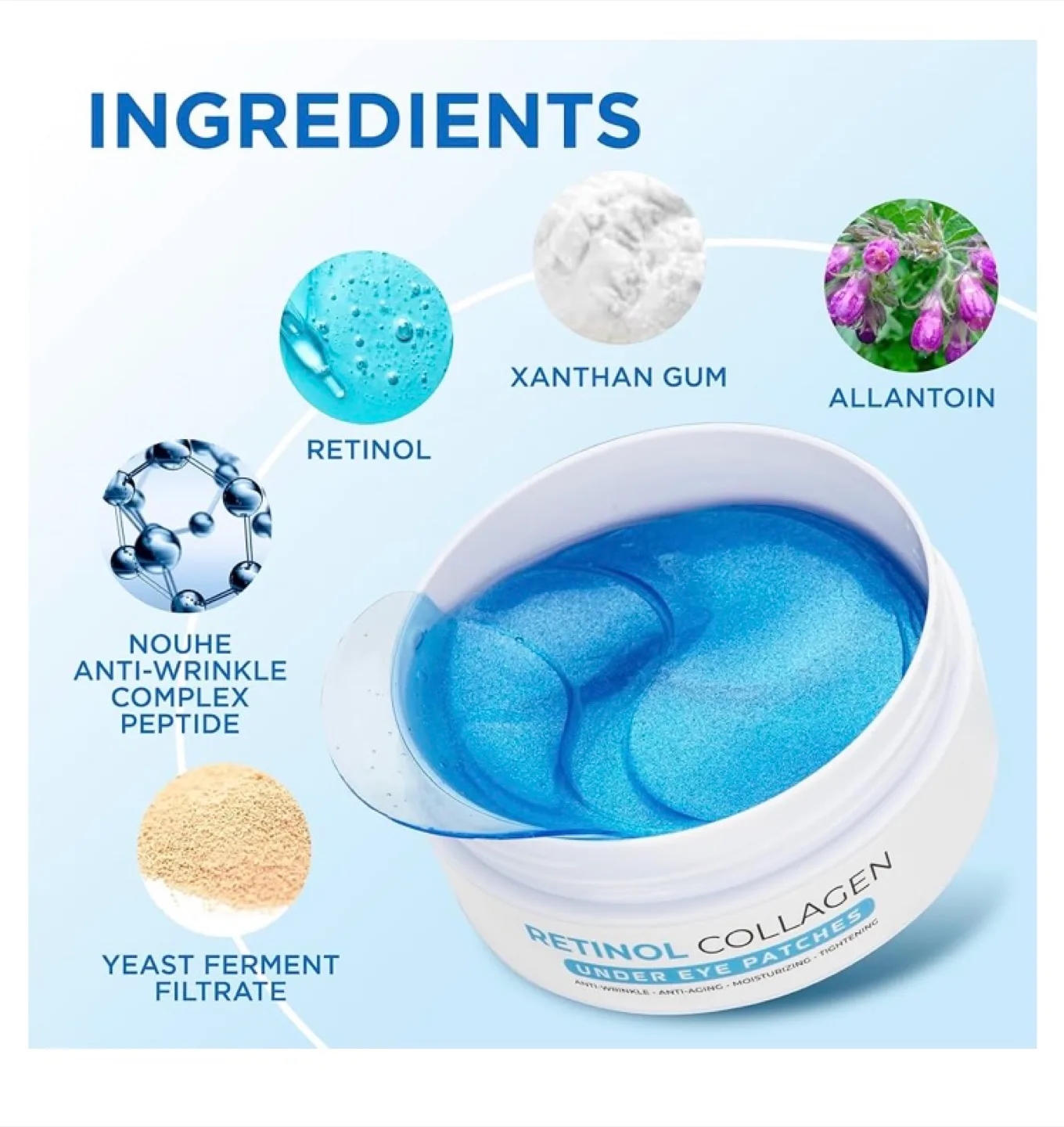 Vélamo Advanced Retinol Collagen Under Eye Patches image indicator(4)