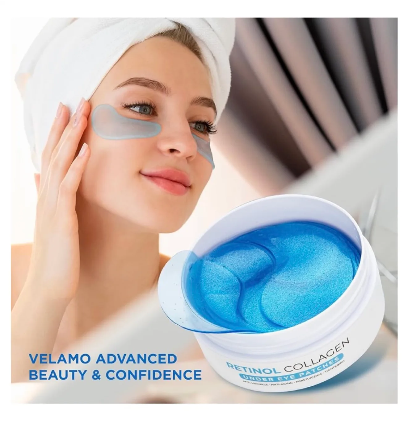 Vélamo Advanced Retinol Collagen Under Eye Patches image indicator(6)