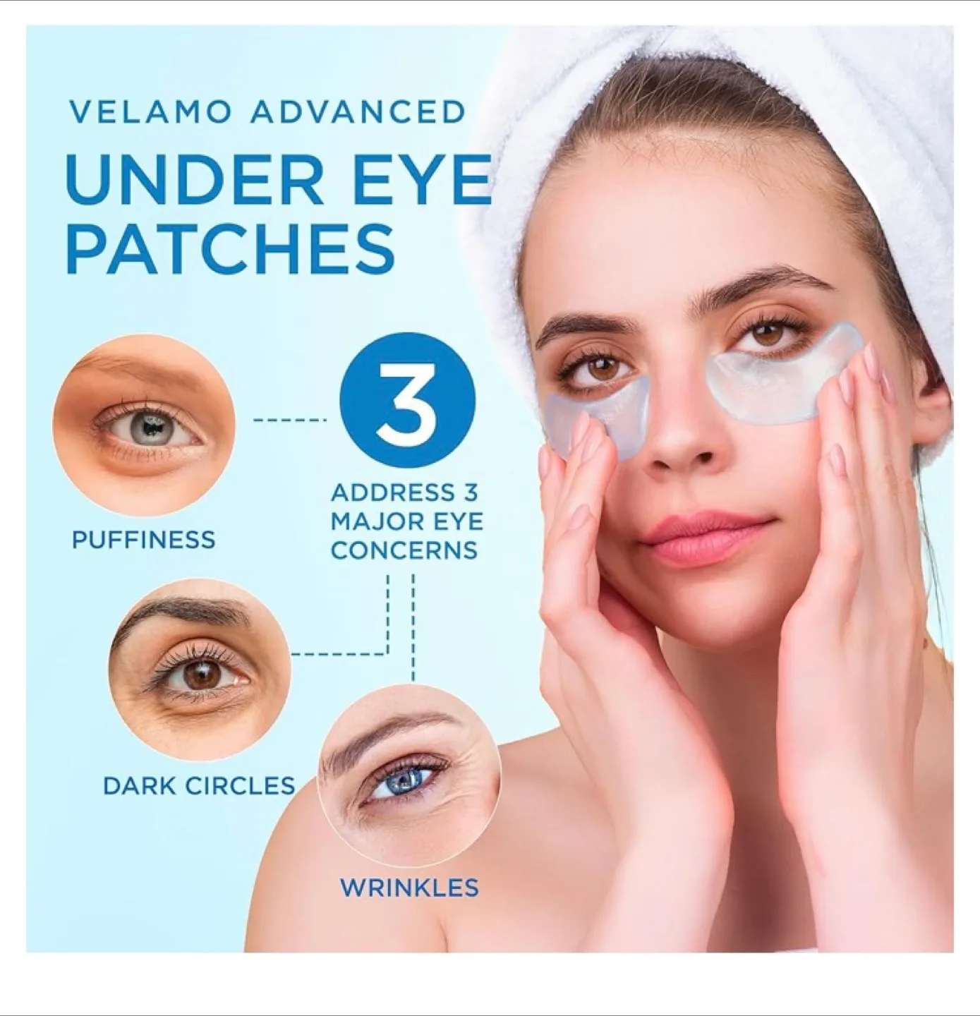 Vélamo Advanced Retinol Collagen Under Eye Patches image indicator(3)