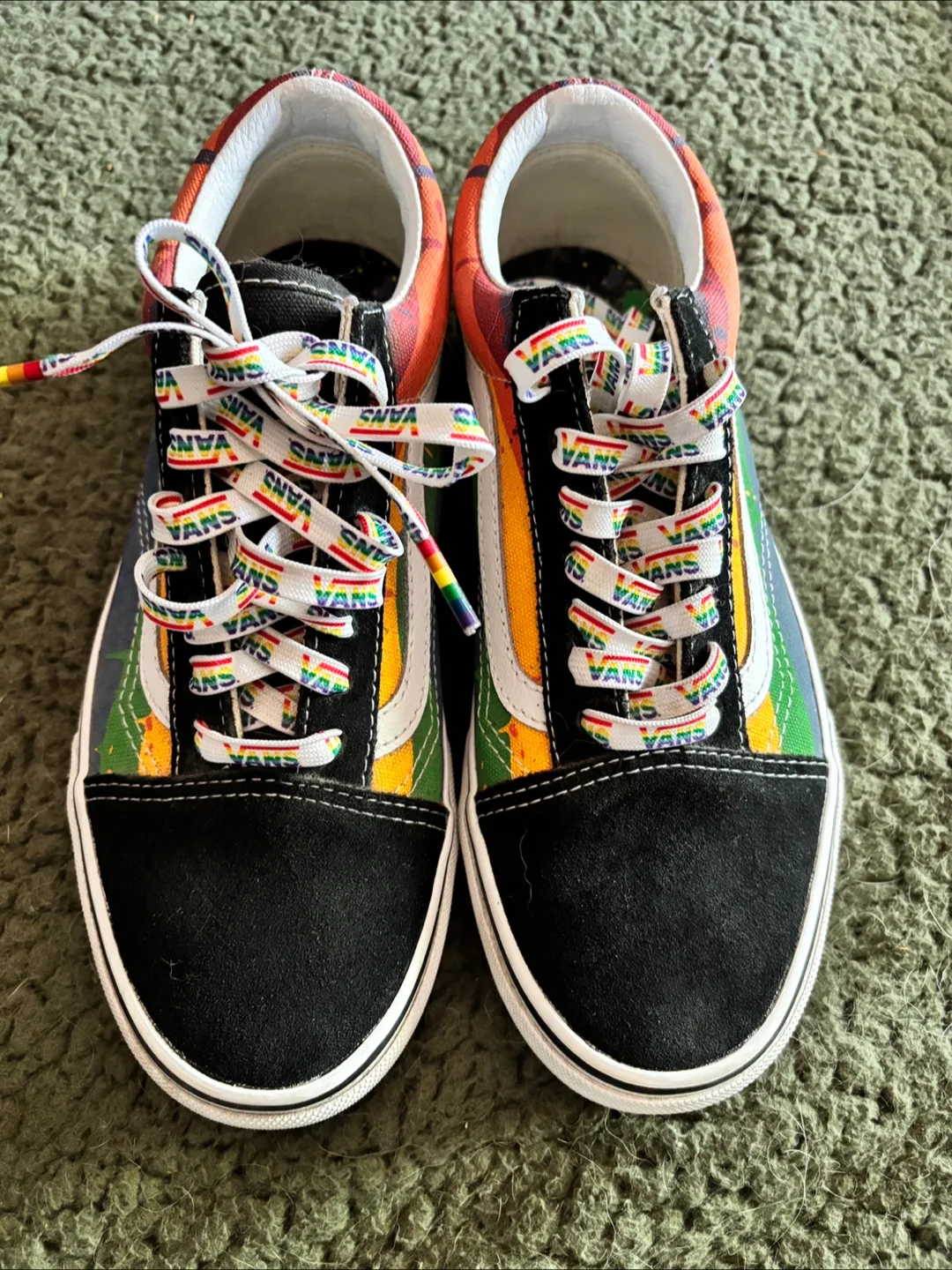 Vans Old Skool Pride Shoes - Size 8 Women's thumbnail