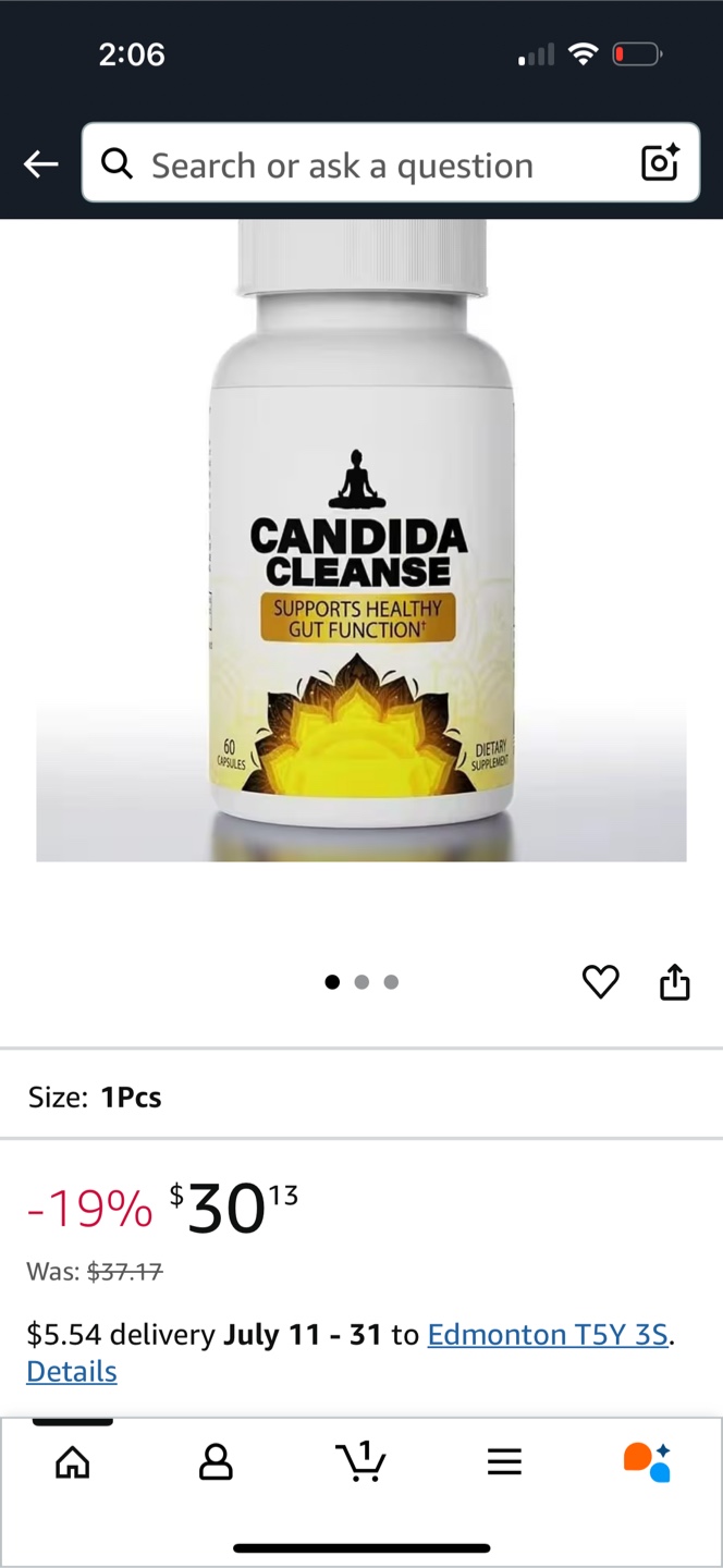 Candida Cleanse - Supports Healthy Gut Function - photo 4